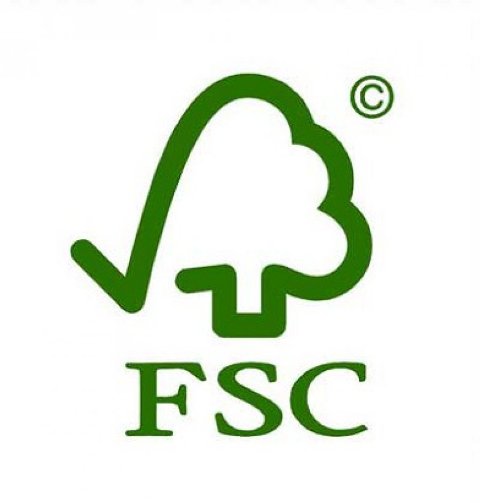 symbol FSC - międzynarodowej organizacji Forest Stewardship Council A.C. 